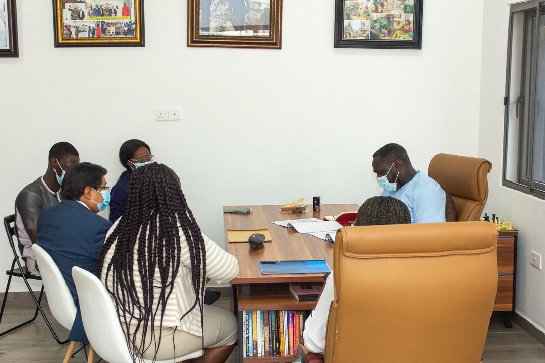 Peru Ambassador, Abel Antonio Cardenas Tuppia, visits Kandifo Institute