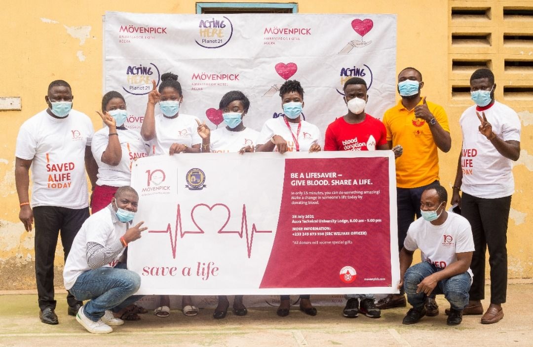 Mövenpick Ambassador Hotel lends a hand