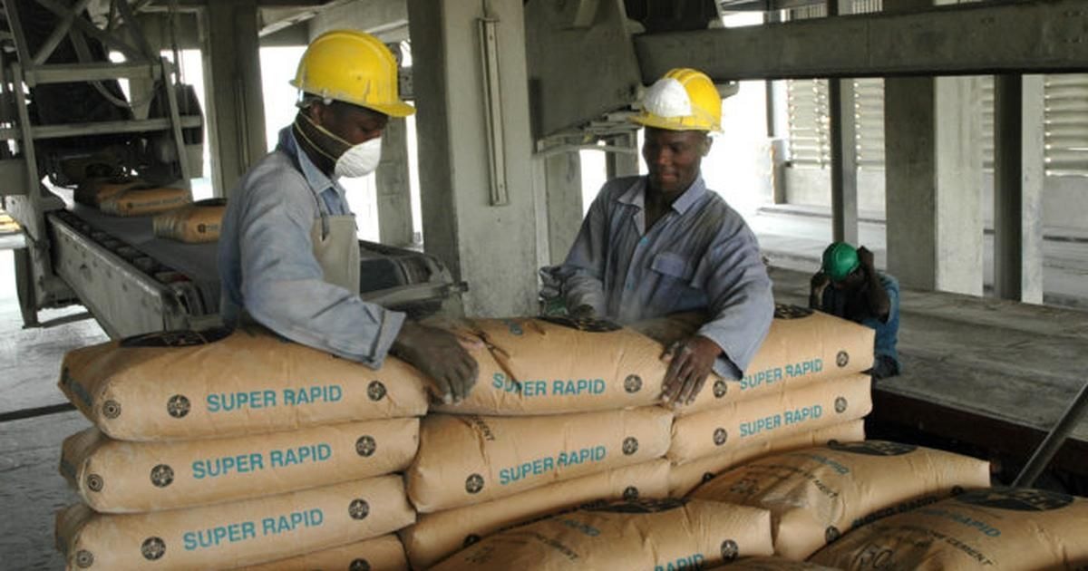 Cement industry suffering international price increase and lack of raw materials
