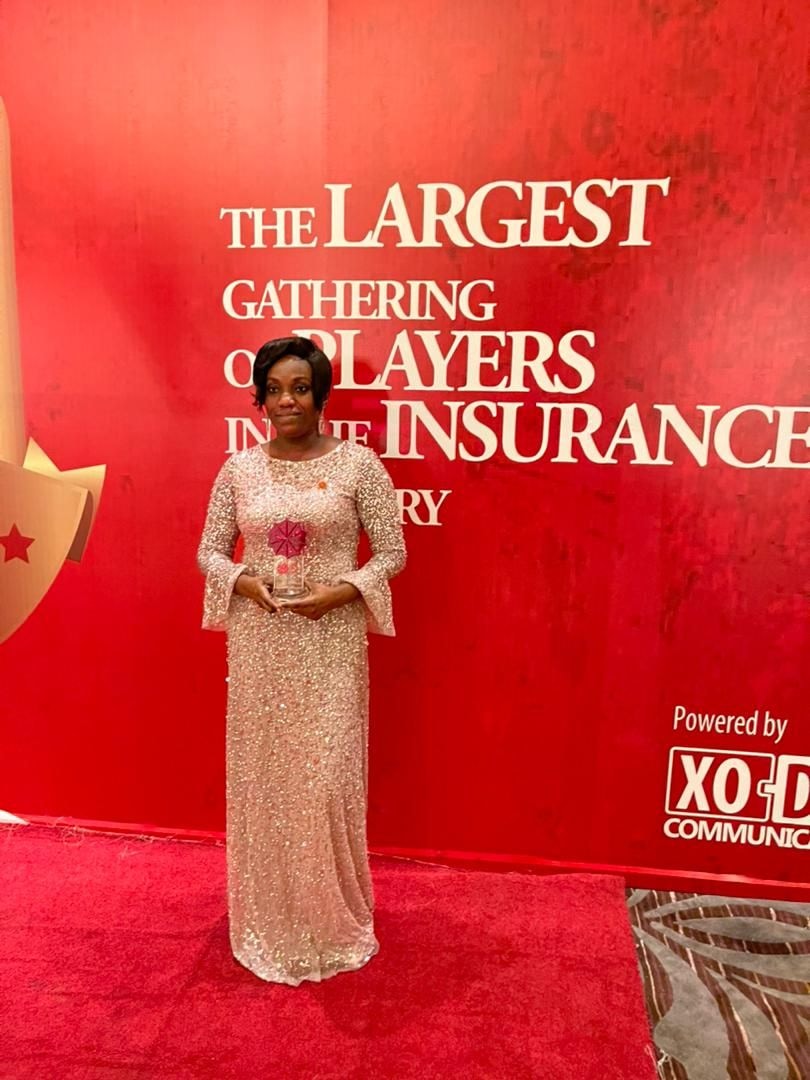 Sarah Adu-Gyan wins Agent of the Year at Ghana Insurance Awards 2021