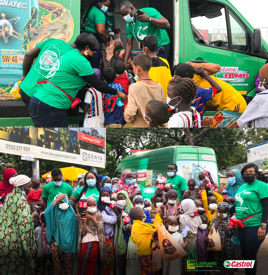Lubricants Supplies spends time with street children