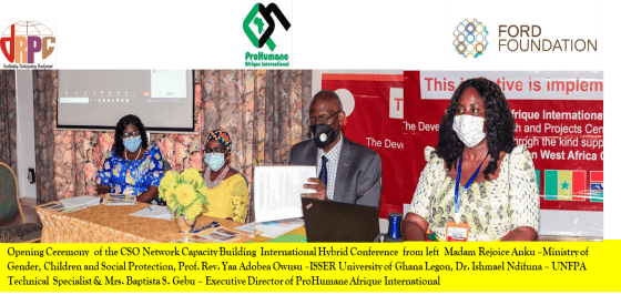 CSOs Networks Capacity Building Workshop ends