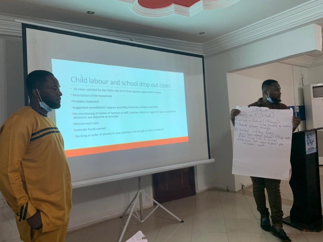 CAA builds capacity to improve human rights outcomes in cocoa communities