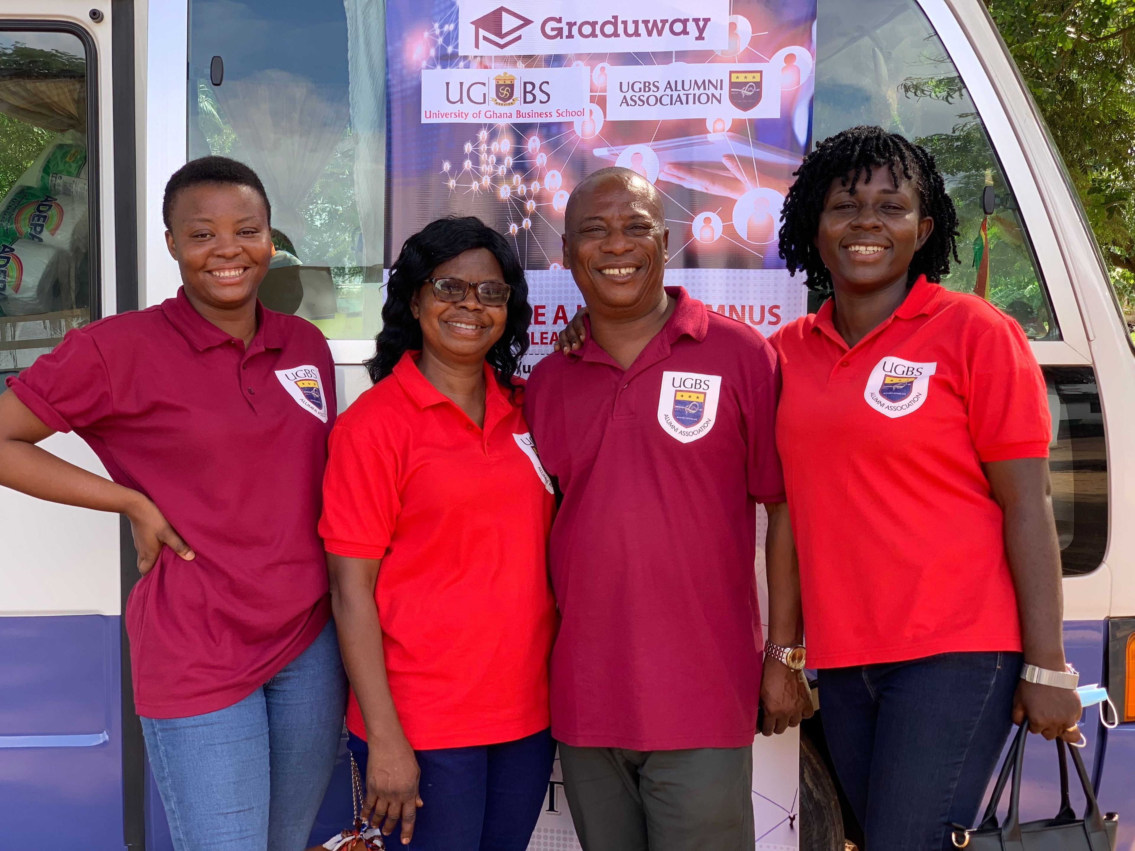 UGBS alumni donate to Good Shepherd Orphanage.... provide free medical screening
